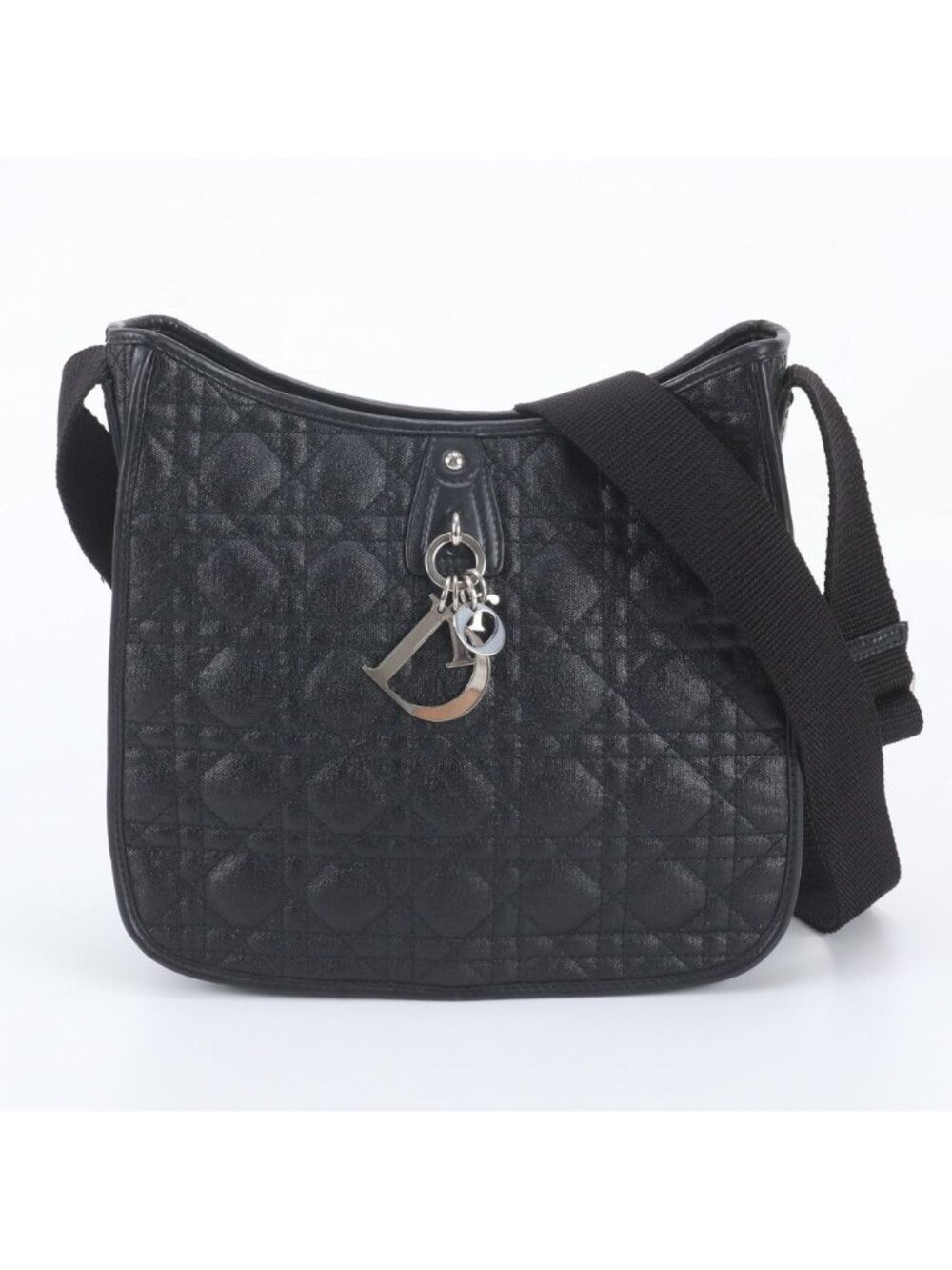 Dior Cannage Leather Shoulder Bag